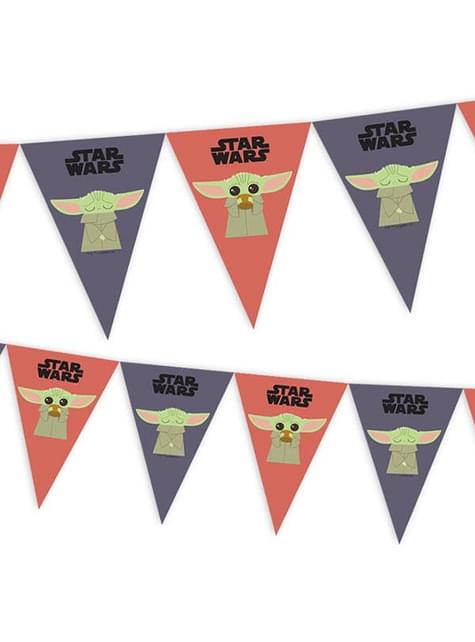 Banderines de Baby Yoda The Mandalorian - Procos | Funidelia