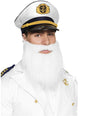 Barba canosa de marinero para hombre