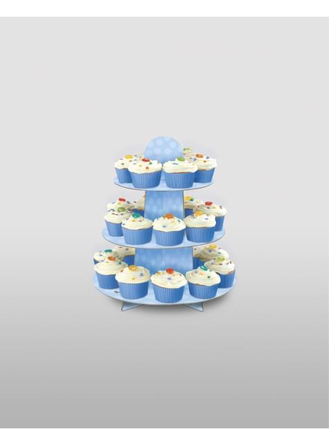 Base para cupcakes grande azul - Unique | Funidelia