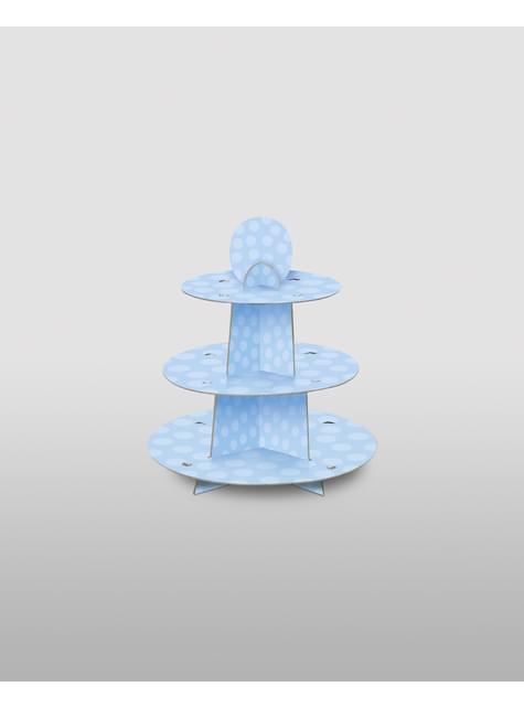Base para cupcakes grande azul - Unique | Funidelia