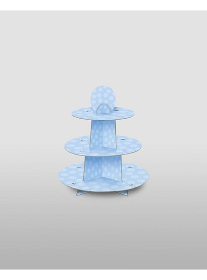 Base para cupcakes grande azul - Unique | Funidelia