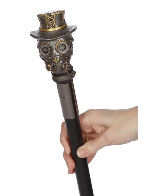 Bastón de steampunk para adulto - Wilbers | Funidelia