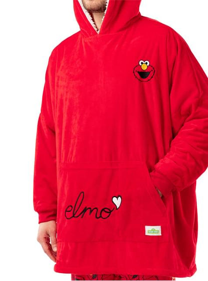 Bata de Elmo para adulto - Barrio Sésamo