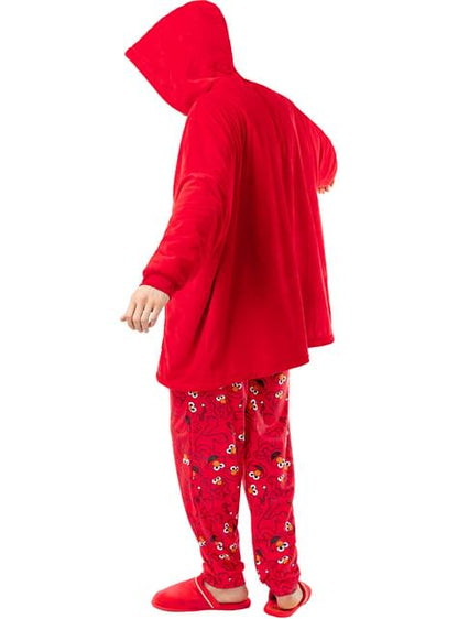 Bata de Elmo para adulto - Barrio Sésamo