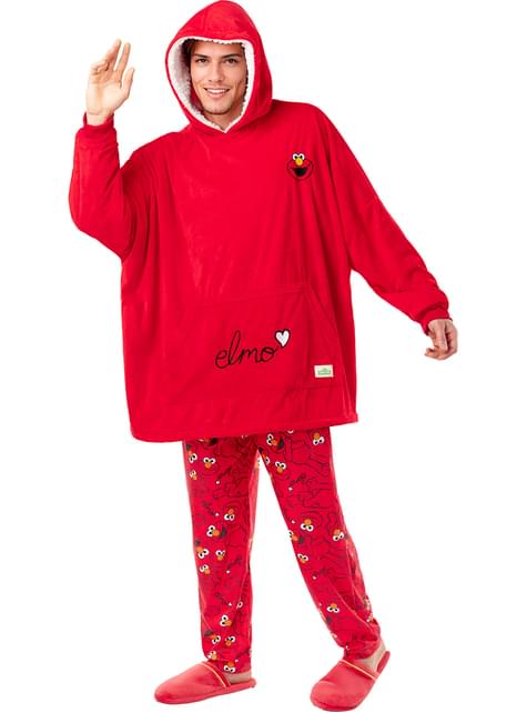 Bata de Elmo para adulto - Barrio Sésamo