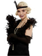 Boa de plumas negra - Funiglobal | Funidelia