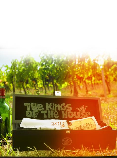 Body Gran Reserva para bebé - The Kings of the House | Funidelia