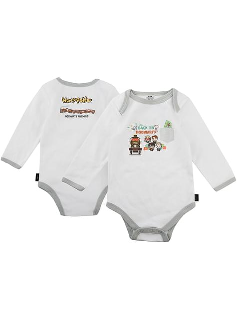 Body y babero Harry Potter “Hogwarts“ para bebé - Cinereplicas | Funidelia