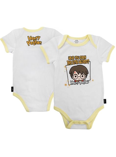 Body y babero Harry Potter “Little Wizard“ para bebé