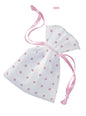 Bolsa blanca con topos rosas - Baby Shower - Unique | Funidelia
