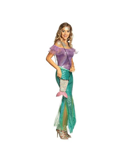 Bolso de sirena con lentejuelas multicolor para mujer - Boland | Funidelia