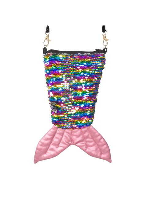 Bolso de sirena con lentejuelas multicolor para mujer - Boland | Funidelia