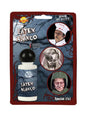Bote de látex líquido blanco