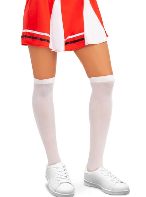 Calcetines altos blancos - Funiglobal | Funidelia