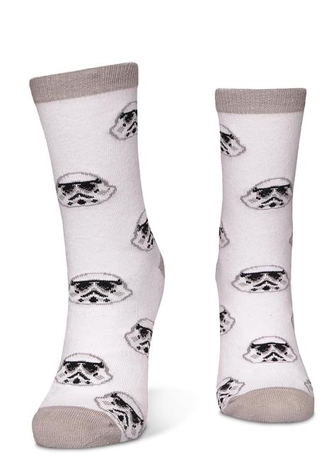 Calcetines de Boba Fett, Stormtrooper y Chewbacca para adulto - Star Wars