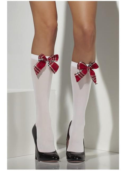 Calcetines hasta la rodilla de colegiala - Smiffys | Funidelia