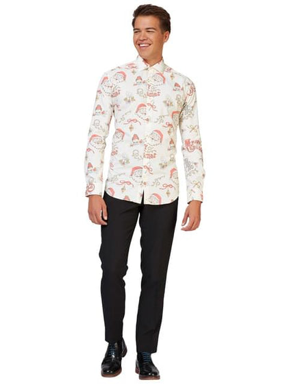 Camisa Navideña de Santa Claus “Hohoholly“ - Opposuits - Opposuits | Funidelia