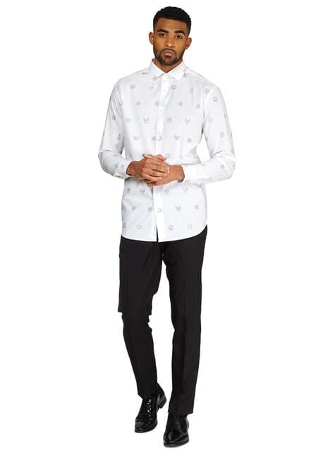 Camisa Navideña blanca “Icons“ - Opposuits - Opposuits | Funidelia