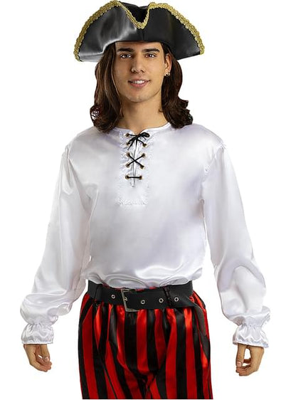 Camisa de pirata blanca - Funiglobal | Funidelia