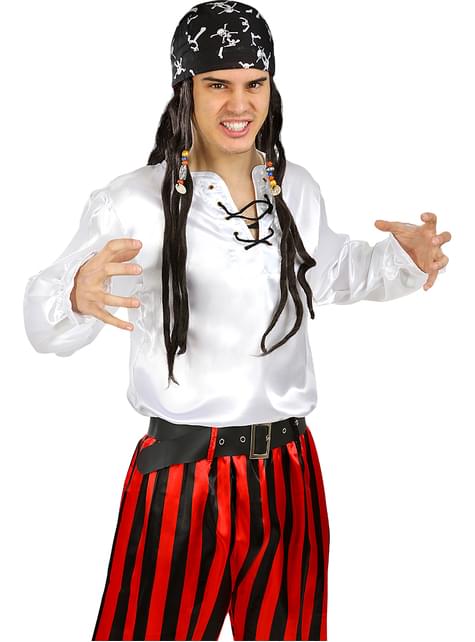 Camisa de pirata blanca - Funiglobal | Funidelia