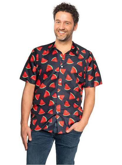 Camisa Hawaina sandias para hombre - Partychimp | Funidelia