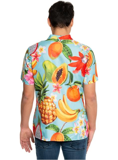 Camisa Hawaina tropical para hombre