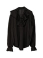 Camisa pirata negra para hombre - Widmann | Funidelia