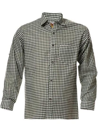 Camisa tirolesa verde para hombre - Partychimp | Funidelia