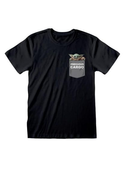 Camiseta Baby Yoda Precious Cargo para hombre - The Mandalorian Star Wars - Heroes Inc. | Funidelia