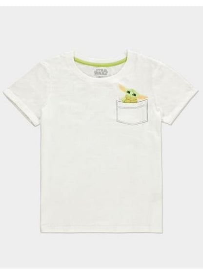 Camiseta Baby Yoda The Mandalorian para mujer - Star Wars - DIFUZED Bioworld Europe | Funidelia