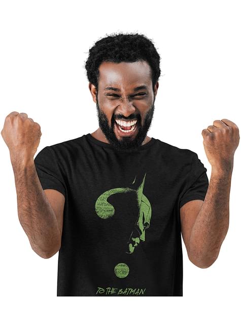 Camiseta Batman Riddler Silhouette para adulto - DC Comics - Heroes Inc. | Funidelia