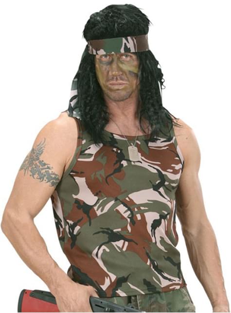 Camiseta camuflaje de tirantes