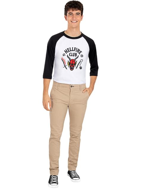 Camiseta de Hellfire Club Stranger Things 4 - Oficial Netflix
