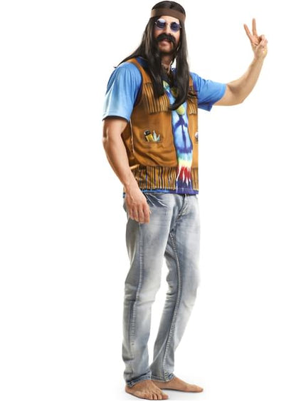 Camiseta de hippie festivalero para hombre