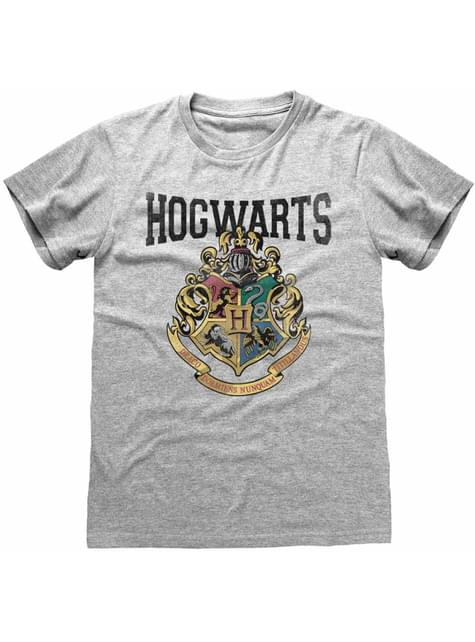 Camiseta de Hogwarts logo casas para hombre - Harry Potter