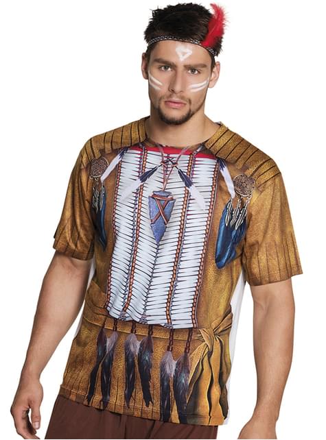 Camiseta de indio para hombre