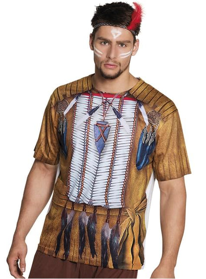 Camiseta de indio para hombre