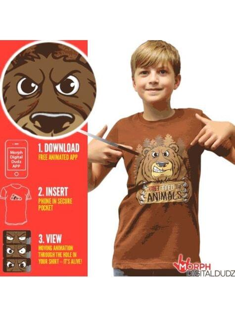 Camiseta de oso hambriento infantil - Morphsuits | Funidelia