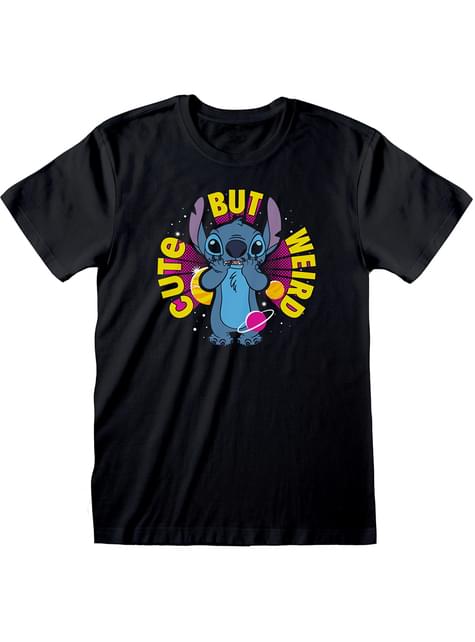 Camiseta de Stitch “Cute but Weird“ para adulto - Lilo & Stitch