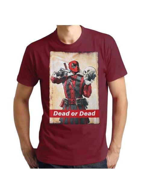 Camiseta Deadpool Dead or Dead para hombre - Legend Distribution | Funidelia