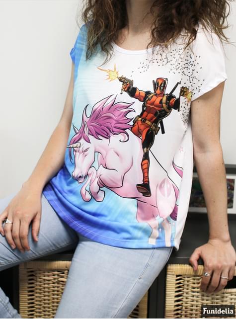 Camiseta Deadpool Unicornio para mujer - Legend Distribution | Funidelia