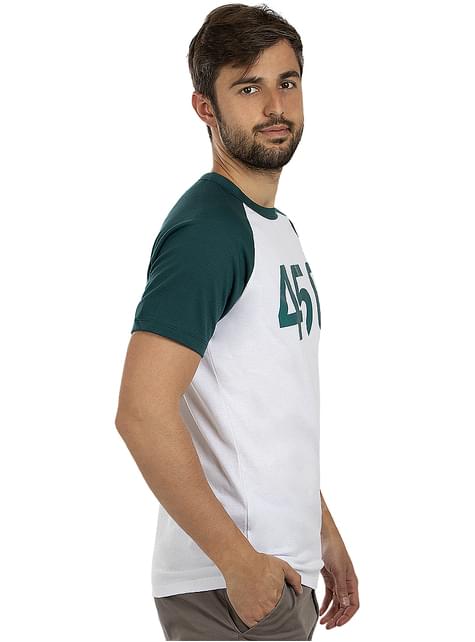 Camiseta El Juego del Calamar nº 456 - Oficial Netflix