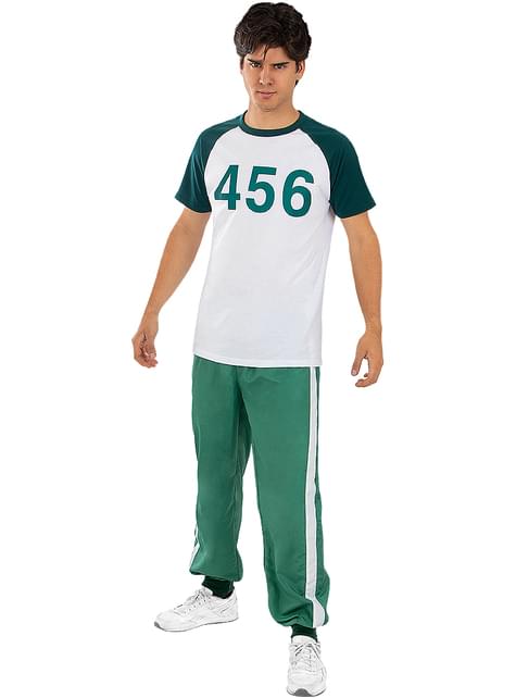 Camiseta El Juego del Calamar nº 456 - Oficial Netflix