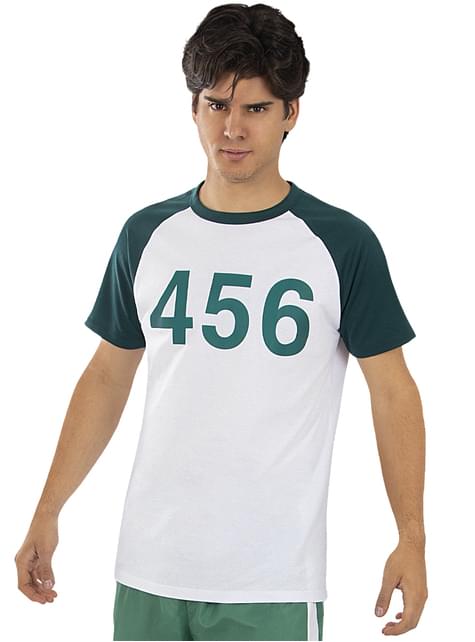 Camiseta El Juego del Calamar nº 456 - Oficial Netflix