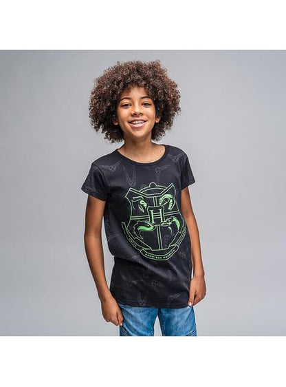 Camiseta Hogwarts escudo para niños - Harry Potter - Artesanía Cerdá S.L. | Funidelia