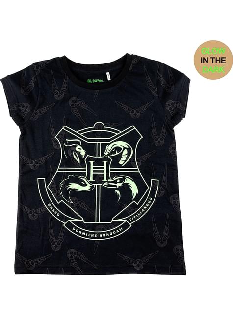 Camiseta Hogwarts escudo para niños - Harry Potter - Artesanía Cerdá S.L. | Funidelia