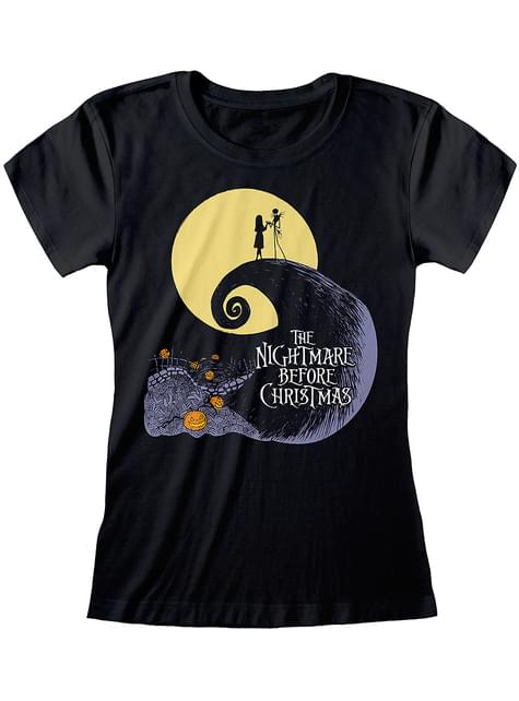 Camiseta Pesadilla Antes de Navidad para mujer - Heroes Inc. | Funidelia
