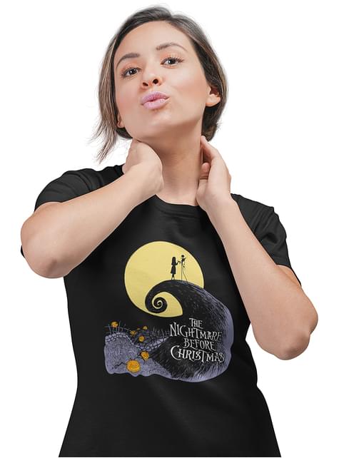 Camiseta Pesadilla Antes de Navidad para mujer - Heroes Inc. | Funidelia