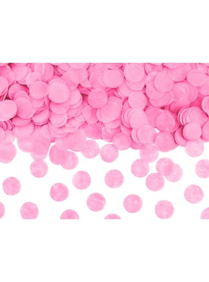 Cañón de confeti rosa de 60 cm - Partydeco | Funidelia