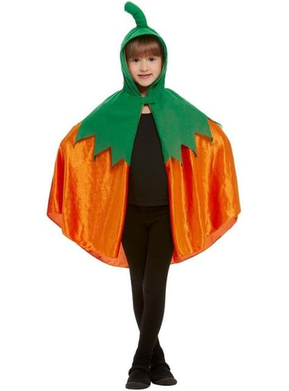 Capa de calabaza para niño